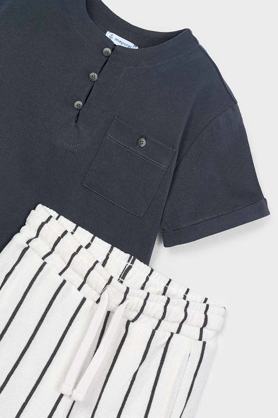 Băieți Mayoral set de bumbac pentru copii 3603.5D.Mini.PPYA negru