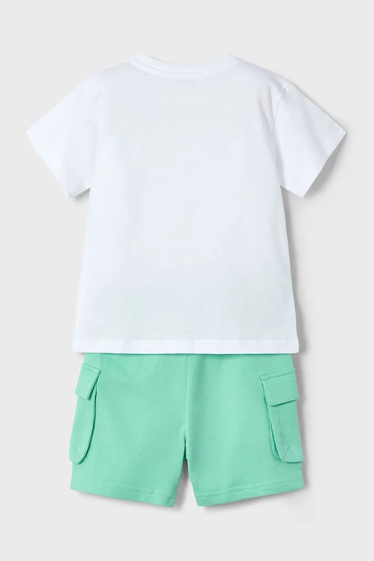 Mayoral set de bumbac pentru copii 3605.5E.Mini.PPYA verde SS25