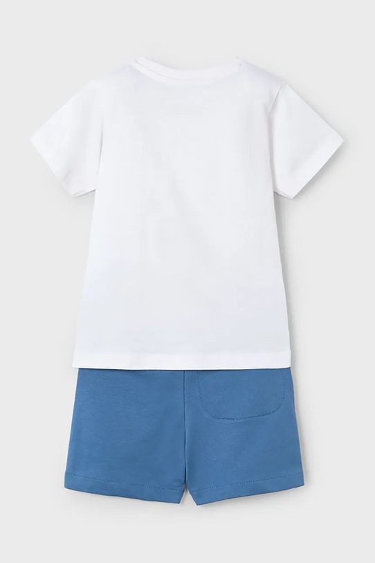 Băieți Mayoral set de bumbac pentru copii 3611.5J.Mini.PPYA albastru