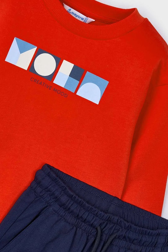 Хлопчик Дитячий спортивний костюм Mayoral 3879.5D.Mini.PPYA червоний