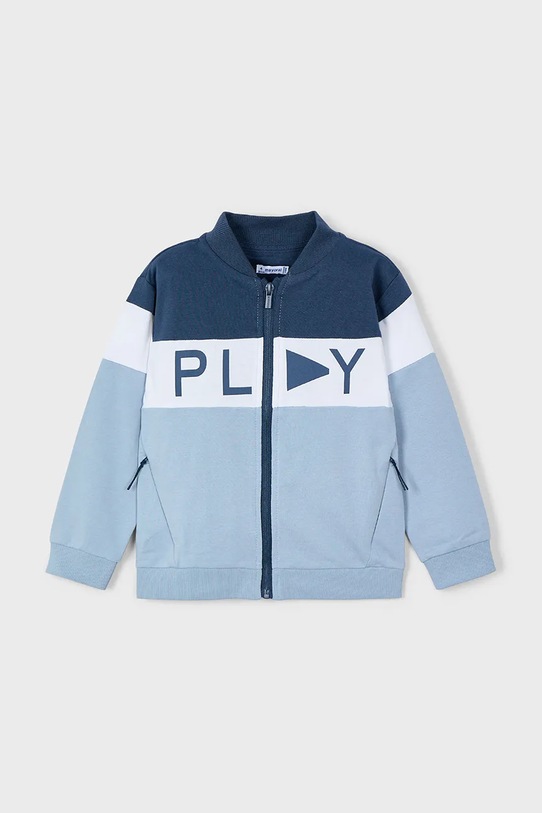 Mayoral dres dziecięcy 3880.5F.Mini.PPYA niebieski SS25