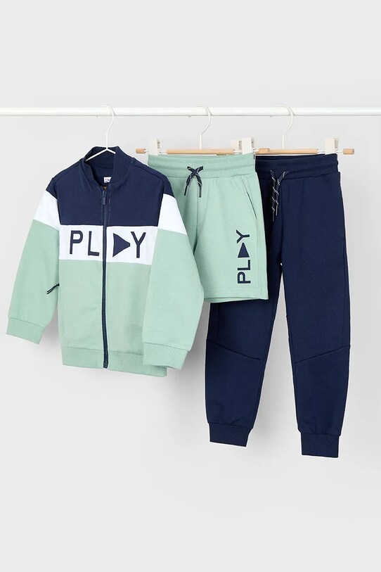 Mayoral tuta per bambini maglia verde 3880.5F.Mini.PPYA