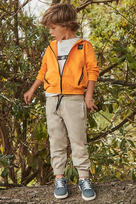 Mayoral trening copii cu modele portocaliu 3881.5G.Mini.PPYA