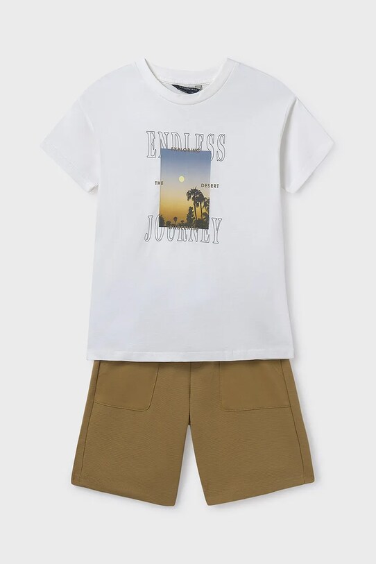 Mayoral set di lana bambino/a maglia giallo 6679.7D.Junior.PPYA