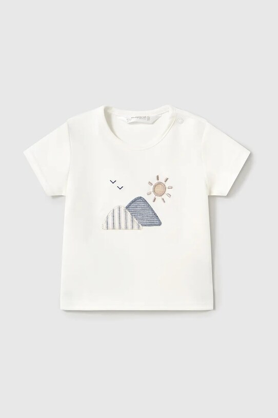 Βρεφικό βαμβακερό σετ Mayoral Newborn 1205.1G.Newborn.PPYH μπεζ SS25