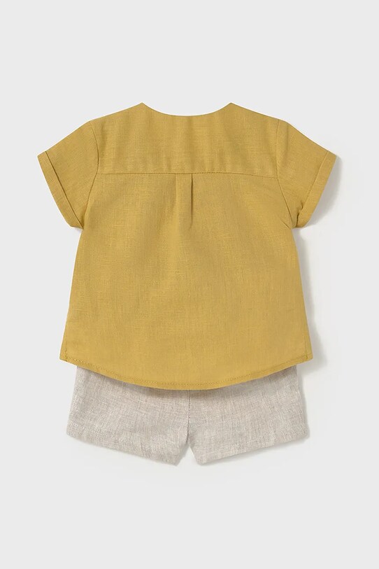 Παιδικό σετ Mayoral Newborn 1211.1F.Newborn.PPYH κίτρινο SS25