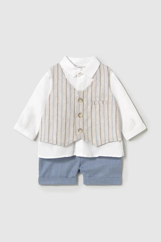 Komplet za bebe Mayoral Newborn 1212.1F.Newborn.PPYH bež SS25