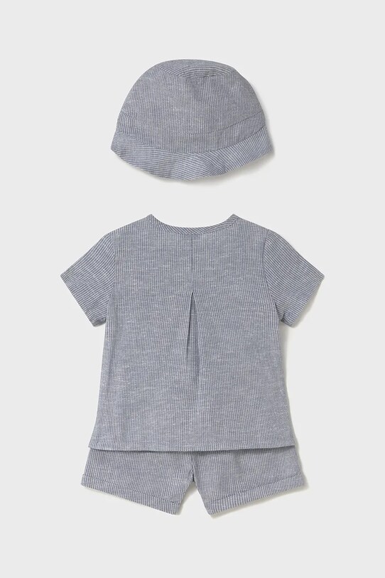 Комплект с примесью льна для младенцев Mayoral Newborn 1225.1L.Newborn.PPYH голубой SS25