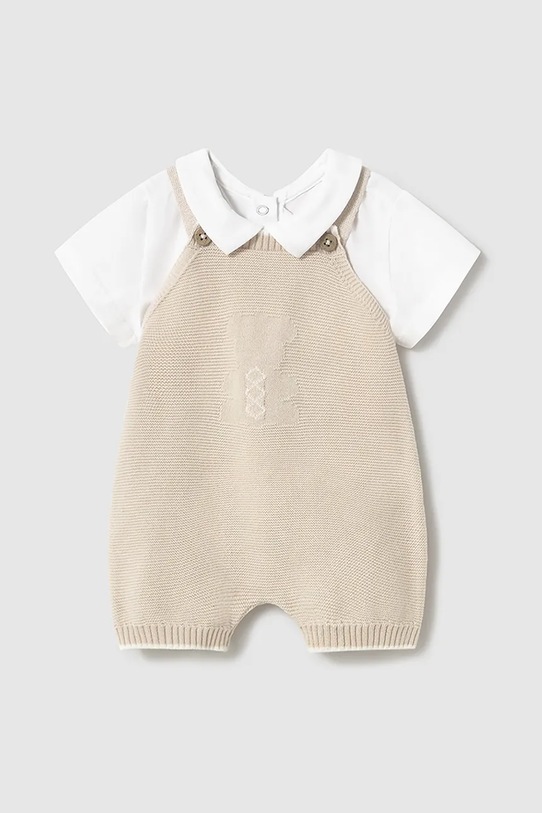 Комплект для немовлят Mayoral Newborn трикотаж бежевий 1607.1B.Newborn