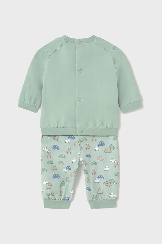 Băieți Mayoral Newborn set trening bumbac pentru copii 1612.1H.Newborn.PPYH turcoaz