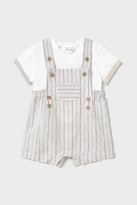 Mayoral Newborn set per bambini tessuto beige 1621.1M.Newborn.PPYH