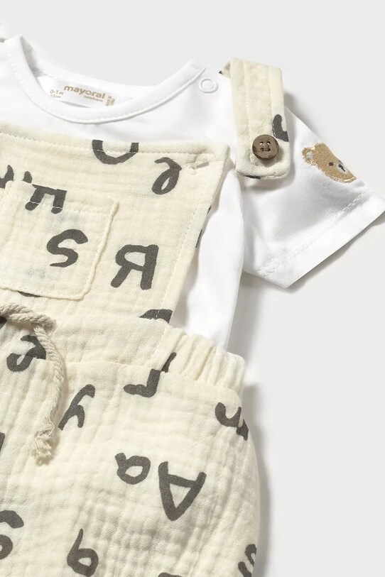 Chłopiec Mayoral Newborn komplet niemowlęcy 1623.1P.Newborn.PPYH beżowy