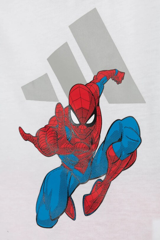 Хлопчик Дитячий бавовняний комплект adidas MRVL JF3629 червоний