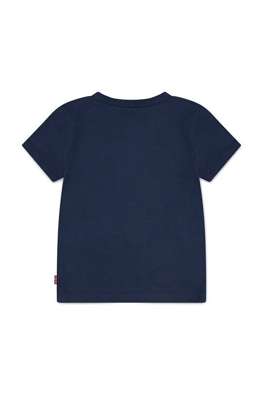 Levi's tricou din bumbac pentru bebelusi COASTAL CRITTERS LOGO TEE 6EM319 bleumarin SS25