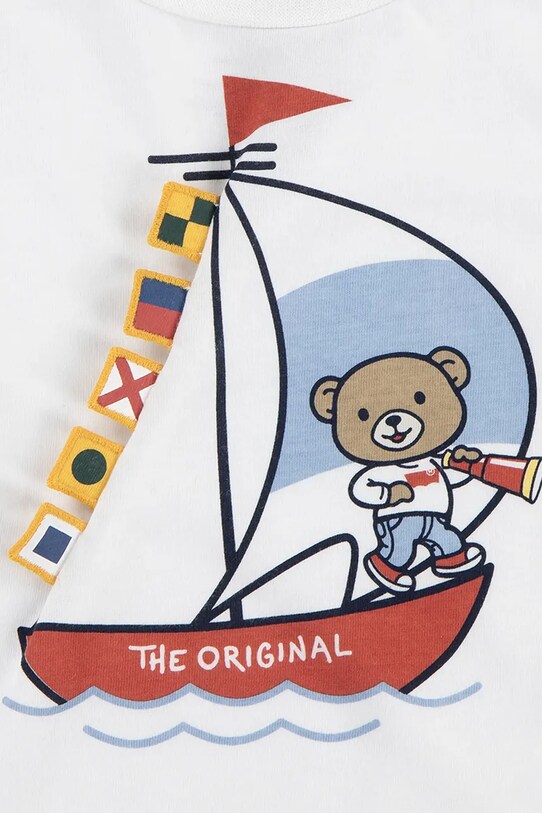 Комплект для немовлят Levi's LEVI 3D SAILING DENIM SET білий 6EM326