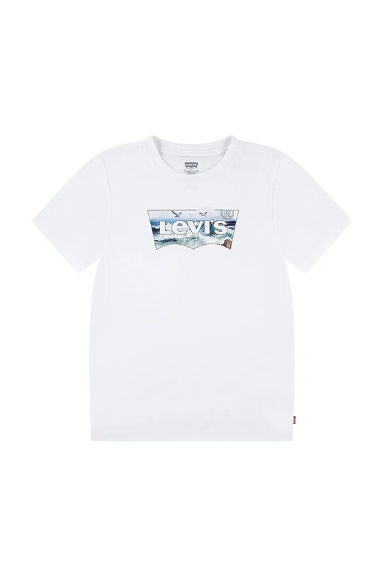 Levi's gyerek póló CRASHING WAVES BATWING TEE 9EM650 fehér SS25