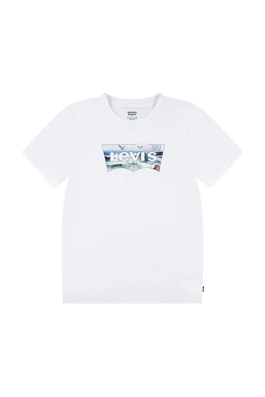 Levi's gyerek póló CRASHING WAVES BATWING TEE 9EM650 fehér SS25