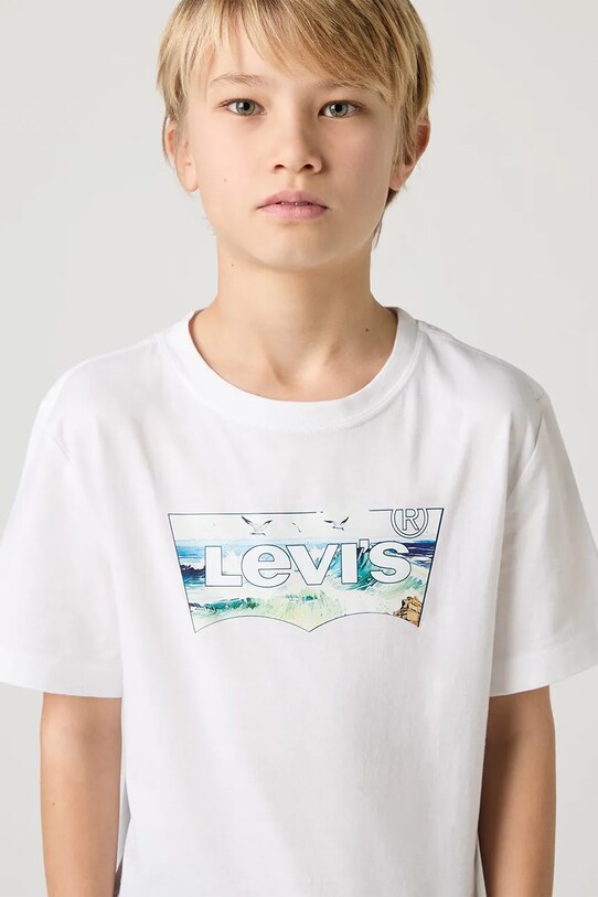Levi's gyerek póló CRASHING WAVES BATWING TEE 9EM650