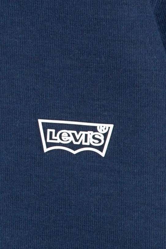 Chłopiec Levi's dres niemowlęcy CORE BATWING CREW AND JOGG 6EM676 granatowy
