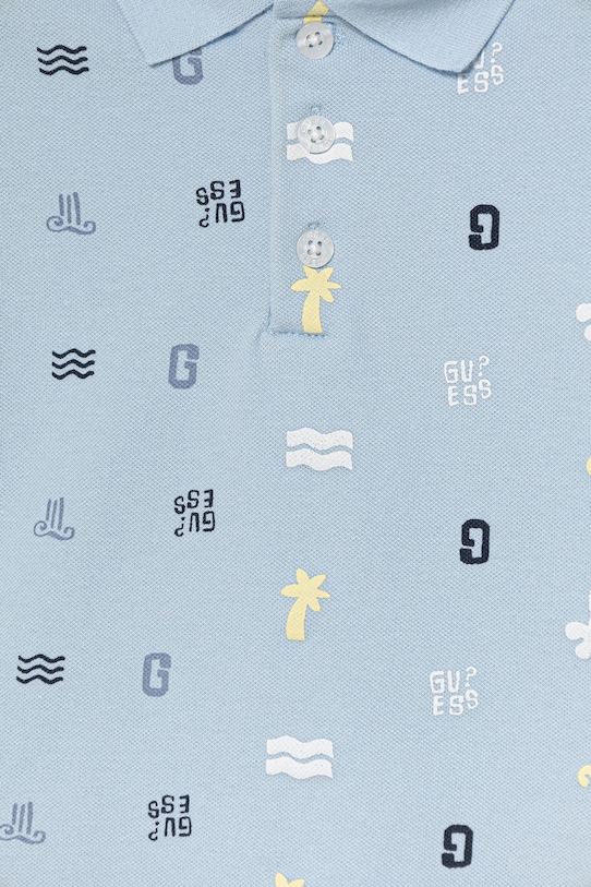 Chlapec Sada pre bábätká Guess I5GG05.K9N14.PPYA modrá