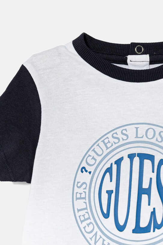 Guess komplet bawełniany niemowlęcy biały I5GG06.K8HM4.PPYA
