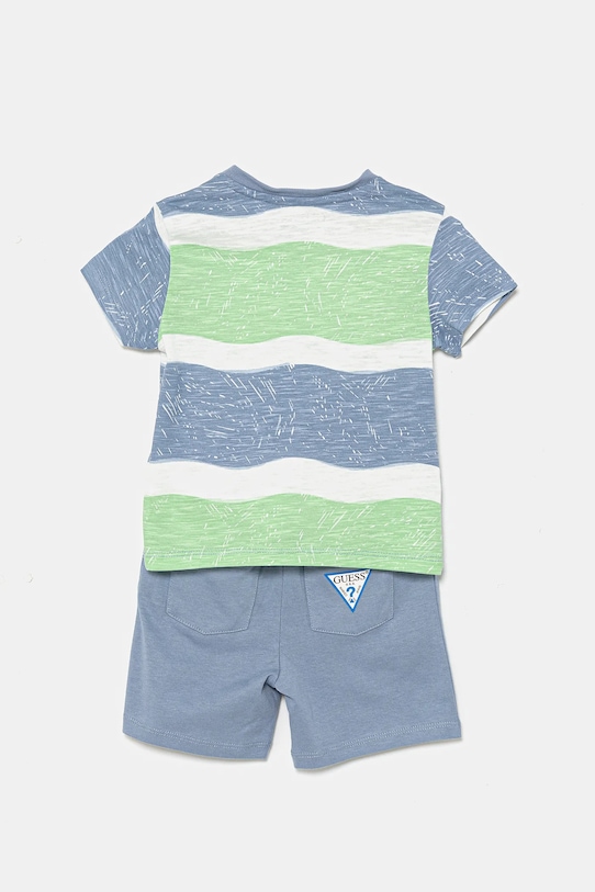 Guess completo in cotone neonato/a I5GG07.K6XN4.PPYA blu SS25