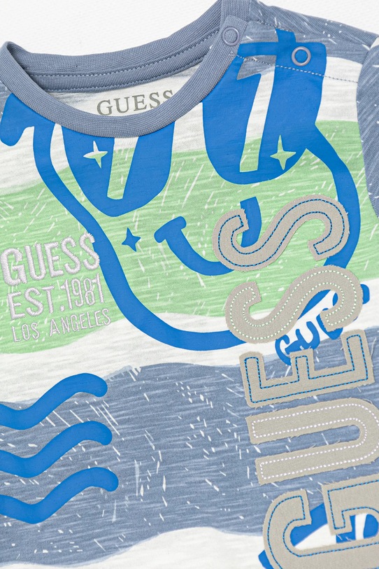 BIMBO Guess completo in cotone neonato/a I5GG07.K6XN4.PPYA blu