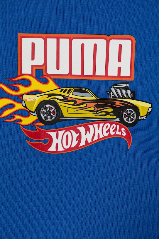 Puma trening copii X HOT WHEELS MINICATS Crew Set TR albastru 630073