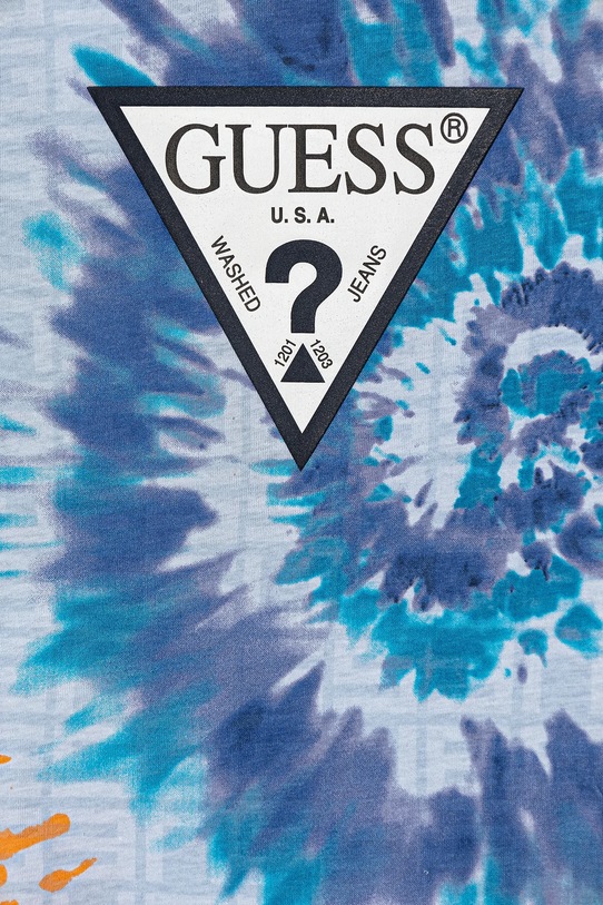 Дитячий бавовняний комплект Guess блакитний N5GG01.K8HM4.PPYA