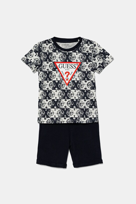 Дитячий бавовняний комплект Guess бавовна темно-синій N5GG05.K8HM4.PPYA