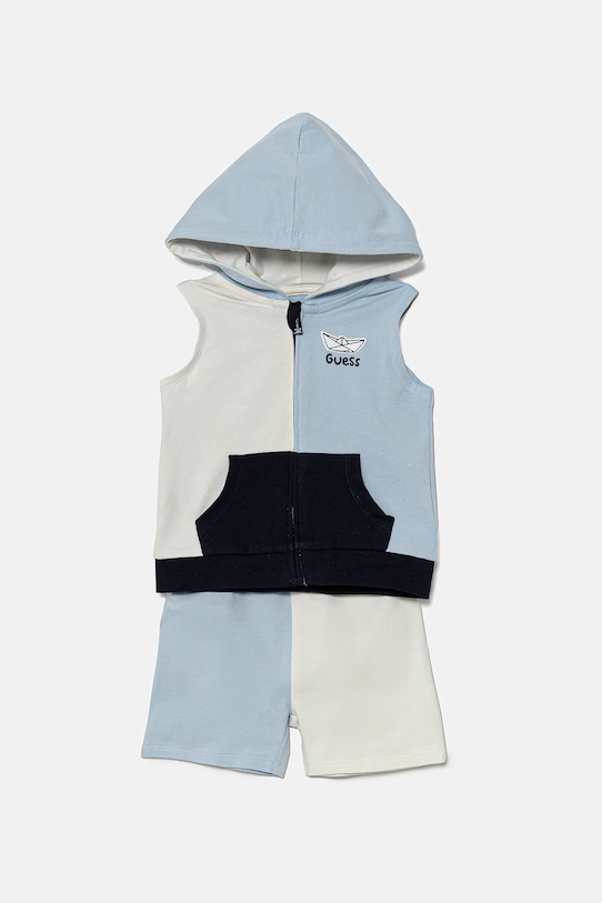 Guess komplet niemowlęcy P5GG03.K6YW1.PPYA niebieski SS25