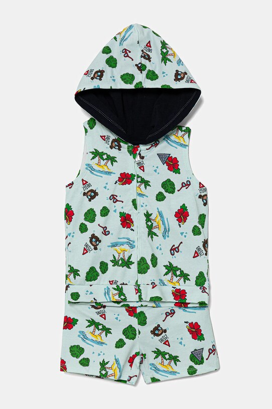 Chłopiec Guess komplet niemowlęcy 3-pack P5GG05.K6YW1.PPYA zielony