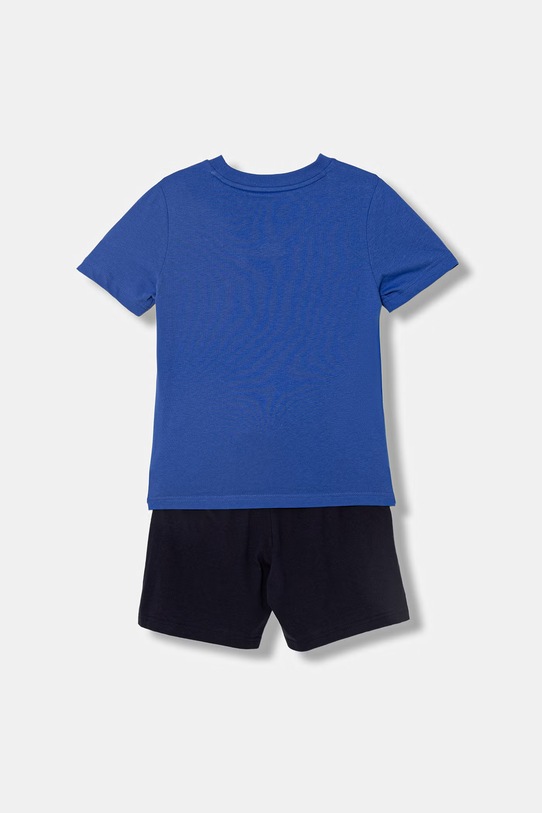 Detská bavlnená súprava Puma ESS 2 COLOR No. 1 Logo Tee and Shorts Set 686298 fialová SS26
