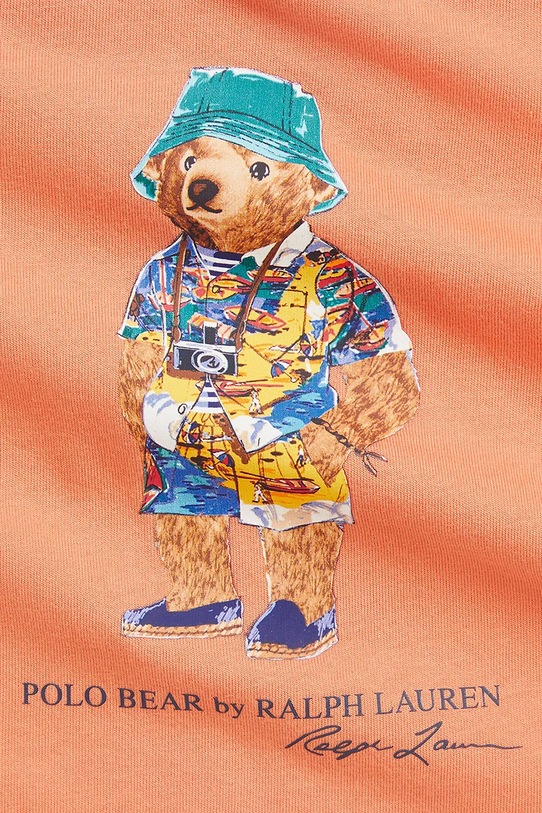 CHLAPEC Dětská souprava Polo Ralph Lauren 320966435001 oranžová