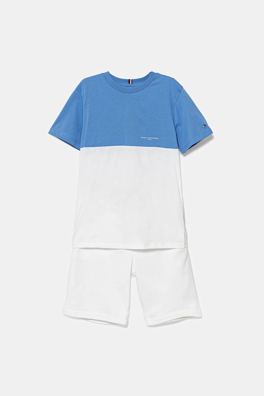 Tommy Hilfiger compleu copii uni alb KB0KB09620.128.176.PPYA