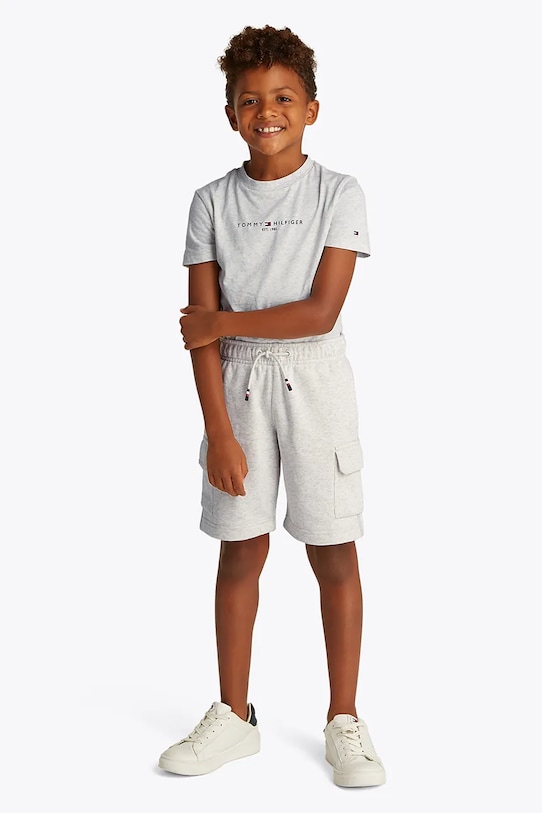 Дитячий комплект Tommy Hilfiger трикотаж білий KB0KB09661.128.176.PPYA