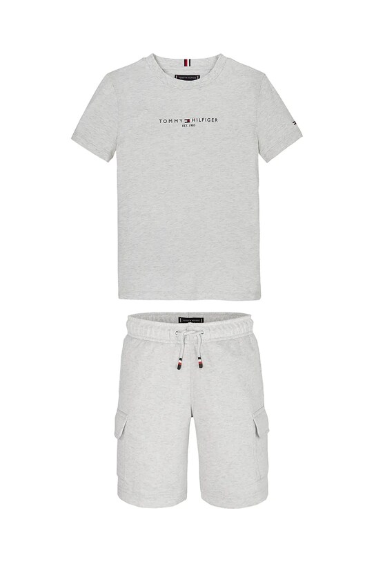 Дитячий комплект Tommy Hilfiger KB0KB09661.128.176.PPYA білий SS25