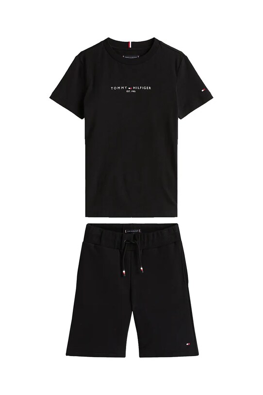 Tommy Hilfiger set de bumbac pentru copii KB0KB09666.86.122.PPYA negru SS25