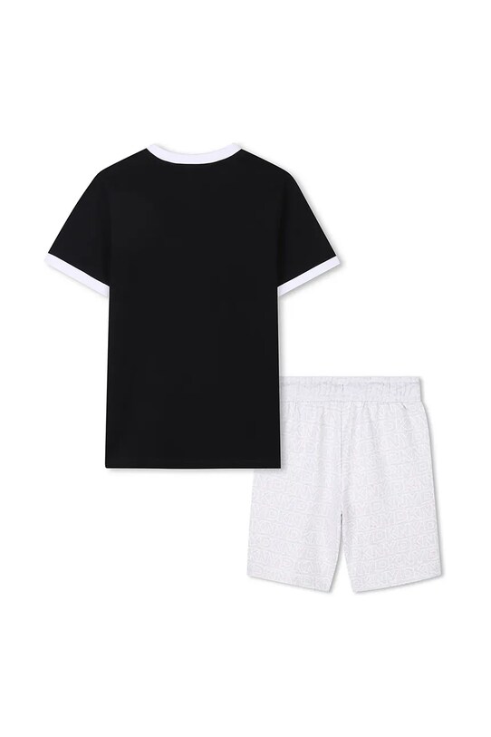 Dkny set de bumbac pentru copii D62224.156.162 negru SS25
