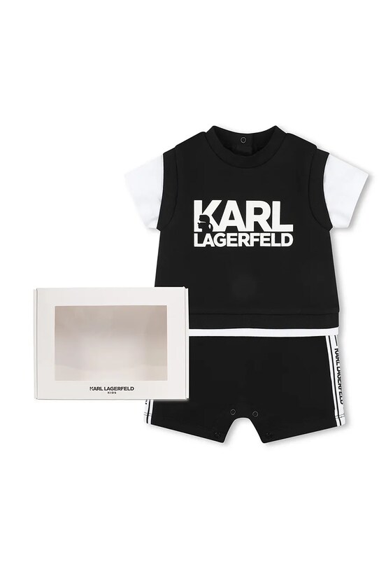 Хлопчик Комплект для немовлят Karl Lagerfeld Z30500 чорний