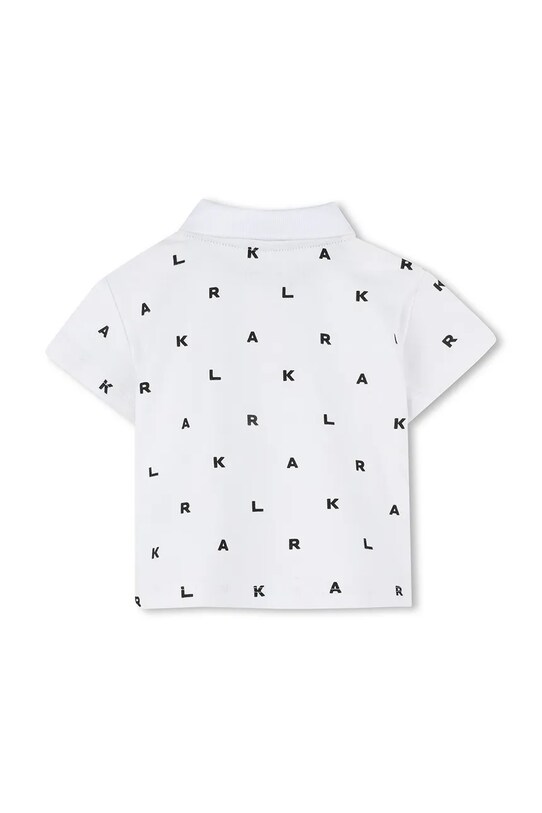 Băieți Karl Lagerfeld compleu bebe Z30501.86.108 alb