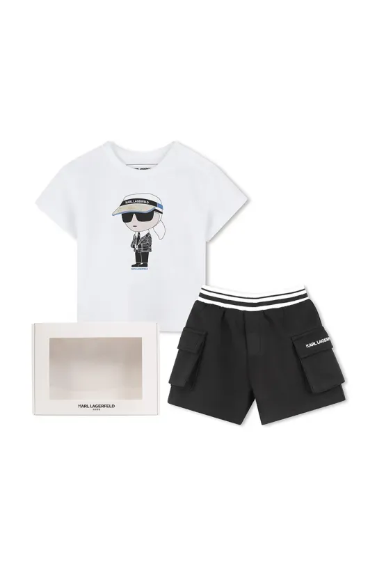 Karl Lagerfeld set de bumbac pentru bebeluși Z30502.60.81