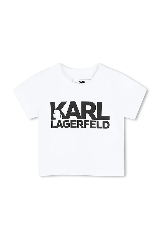Хлопчик Дитячий бавовняний комплект Karl Lagerfeld Z30506.60.81 білий