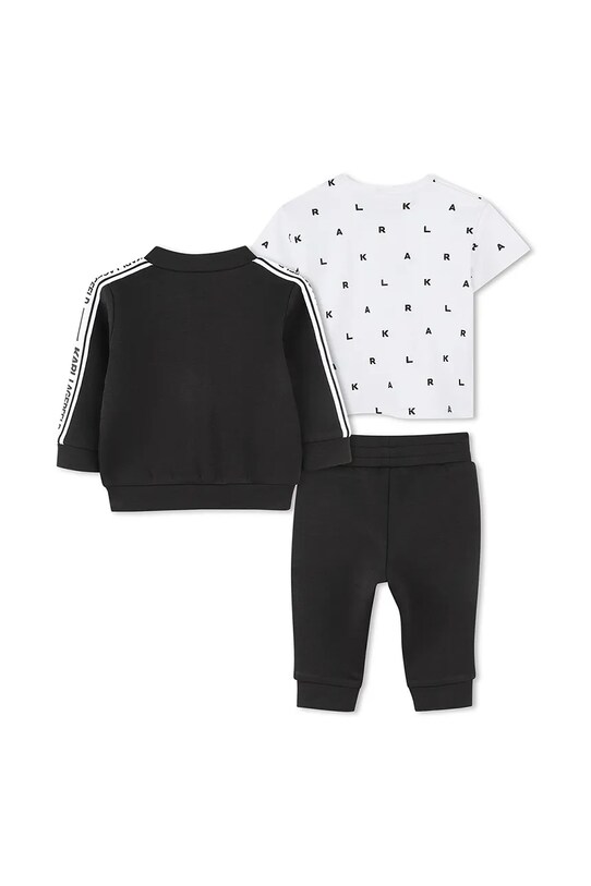 Karl Lagerfeld compleu bebe Z30509.60.81 negru SS25