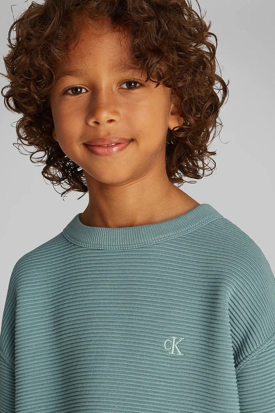 Dětská souprava Calvin Klein Jeans IB0IB02503.128.176.PPYA tyrkysová