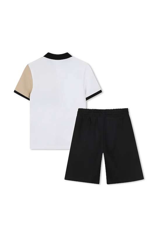 BOSS komplet bawełniany dziecięcy J52065.114.150 czarny SS25