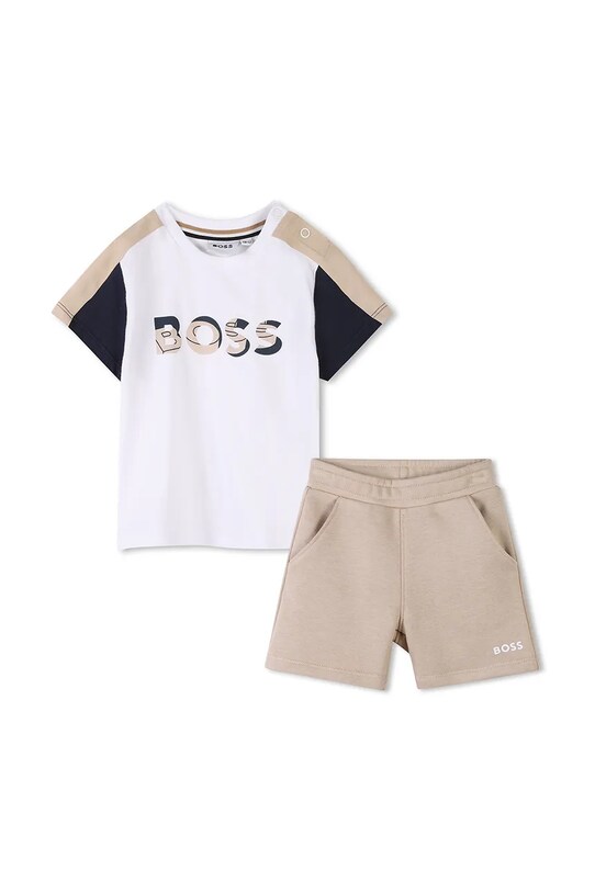 BOSS set de bumbac pentru bebelusi bumbac alb J52120.86.94