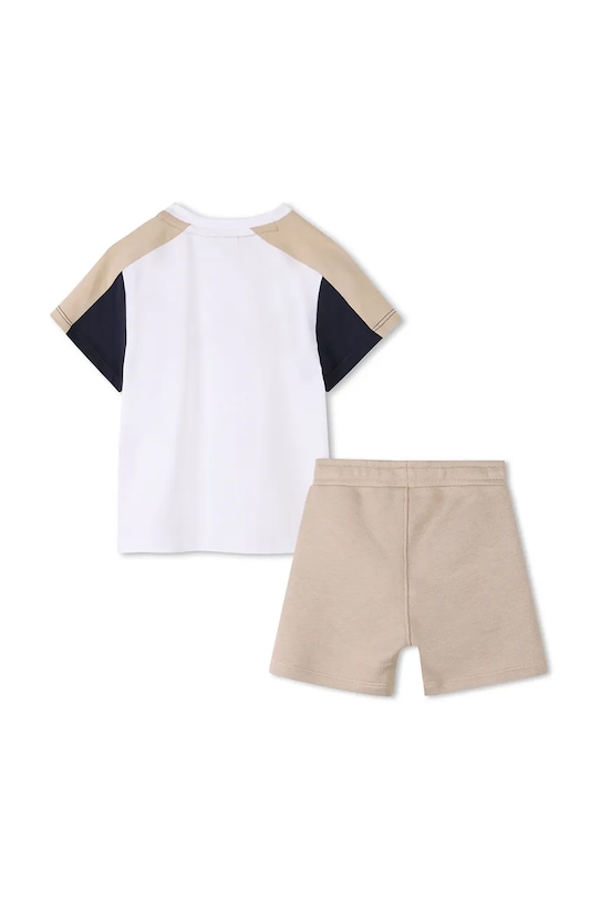 Дитячий бавовняний комплект BOSS J52120.54.81 білий SS25