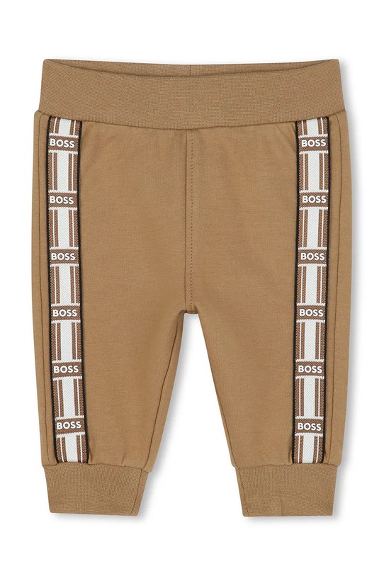 BOSS dres niemowlęcy J52209 brązowy