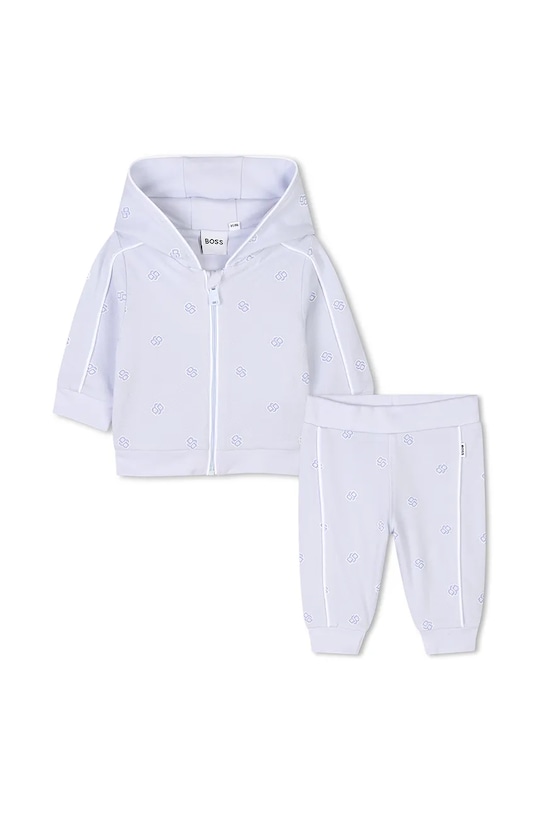 Trenirka za bebe BOSS pletivo plava J52213